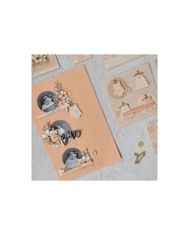 Set de sello HELLO SPRING Florileges