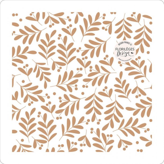 Stencil THOUSAND LEAF Florileges