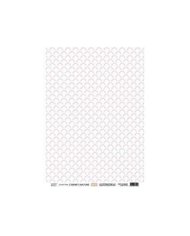 Kit papeles de calco A4 x 4 NATURE NOTEBOOK Florilegesdesign FDPC224005
