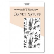 Kit papeles de calco A4 x 4 NATURE NOTEBOOK Florilegesdesign FDPC224005