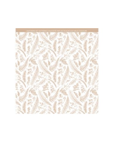 Colección de papeles 30x30 NATURE NOTEBOOK Florileges FDPI224011