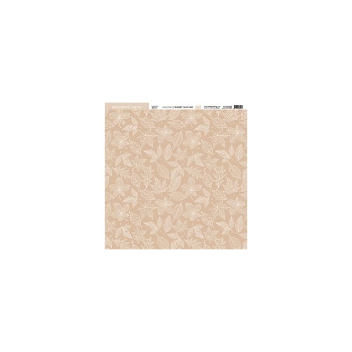 Colección de papeles 30x30 NATURE NOTEBOOK Florileges FDPI224011