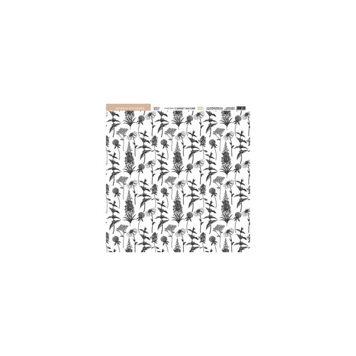 Colección de papeles 30x30 NATURE NOTEBOOK Florileges FDPI224011