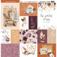 Colección de papeles 30x30 NATURE NOTEBOOK Florileges FDPI224011