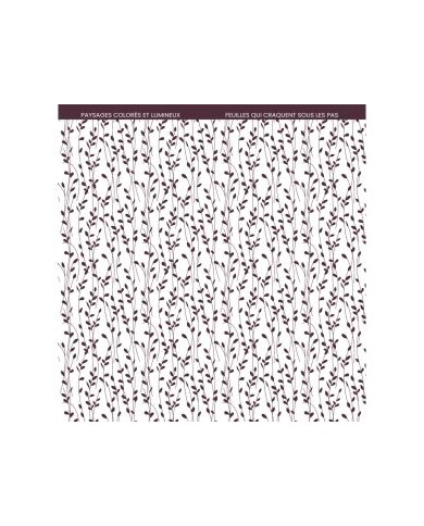 Colección de papeles 30x30 NATURE NOTEBOOK Florileges FDPI224011