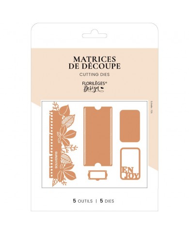 Troquel AUTUMN NOTEBOOK NATURE NOTEBOOK Florileges FDD224005 Troquel AUTUMN NOTEBOOK NATURE NOTEBOOK Florileges FDD224005