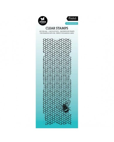 Sello Studio Light Essentials Clear Stamps Nr. 619, Hive Background