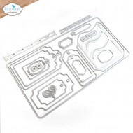 Set de troqueles Elizabeth Craft  Labels, Tags And More