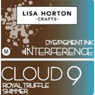 TINTAS Lisa Horton Crafts Interference Ink Pad - Royal Truffle Shimmer