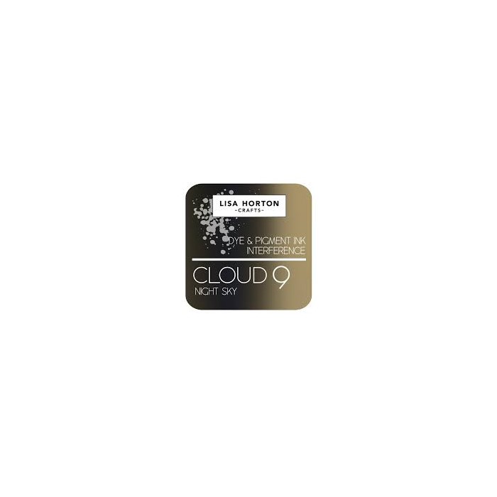 TINTAS Lisa Horton Crafts Interference Ink Pad -Night Sky