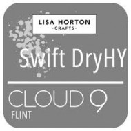 Tintas Lisa Horton Crafts Swift Dry Stamping Ink - Flint