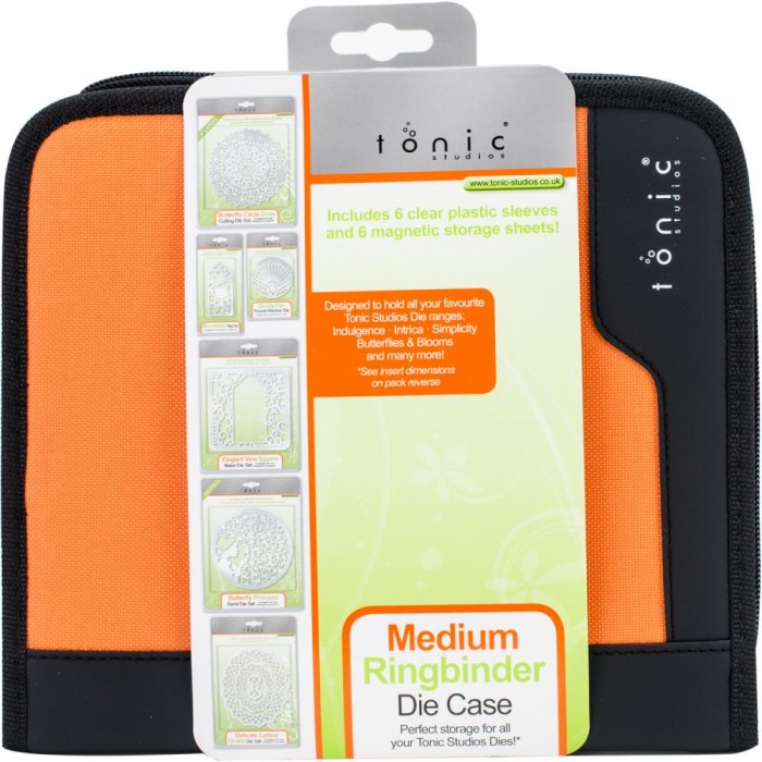 Carpeta con fundas con imanes 6x6inch Tonic Studios Medium Ring Binder Die Case