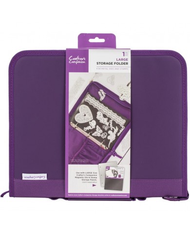 Carpeta para almacenamiento Large Size Crafter's Companion Stamp & Die Storage Folder