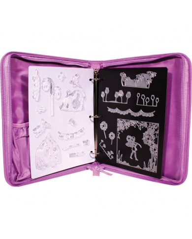 Carpeta para almacenamiento Large Size Crafter's Companion Stamp & Die Storage Folder