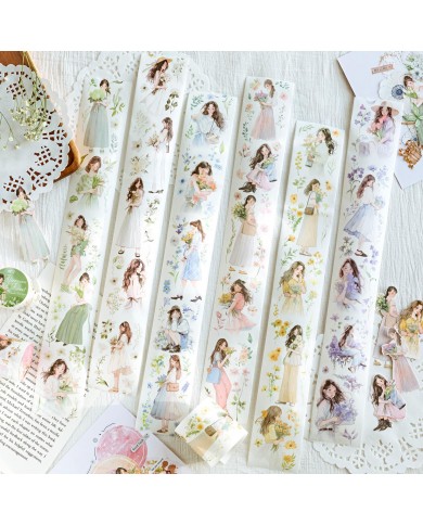 Cintas washi diseños Girls surtidas diferentes colores