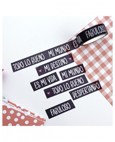 Washi tape Todo lo bueno