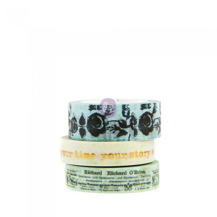 Cintas washi tape x 3 unidades surtidas Prima Marketing