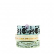 Cintas washi tape x 3 unidades surtidas Prima Marketing
