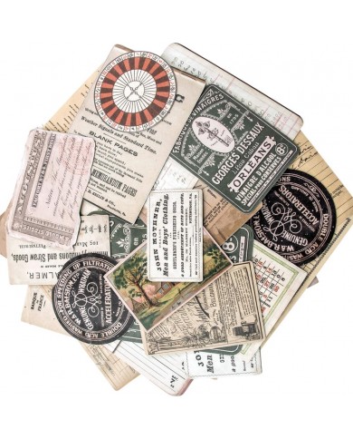 Diecuts o Ephemeras Idea-Ology Layers Cards 33/Pkg TH93553