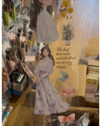 Cinta washi pet girls diferentes diseños