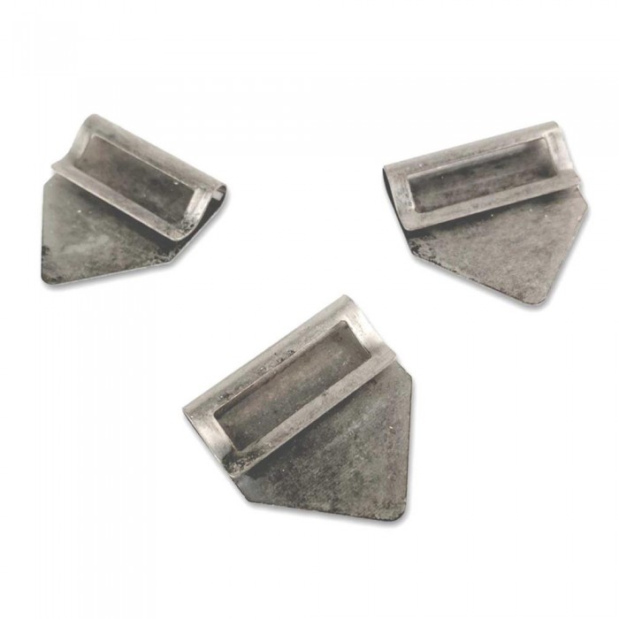 Clips 49AndMarket Aged Silver 8/Pkg VAE-35564