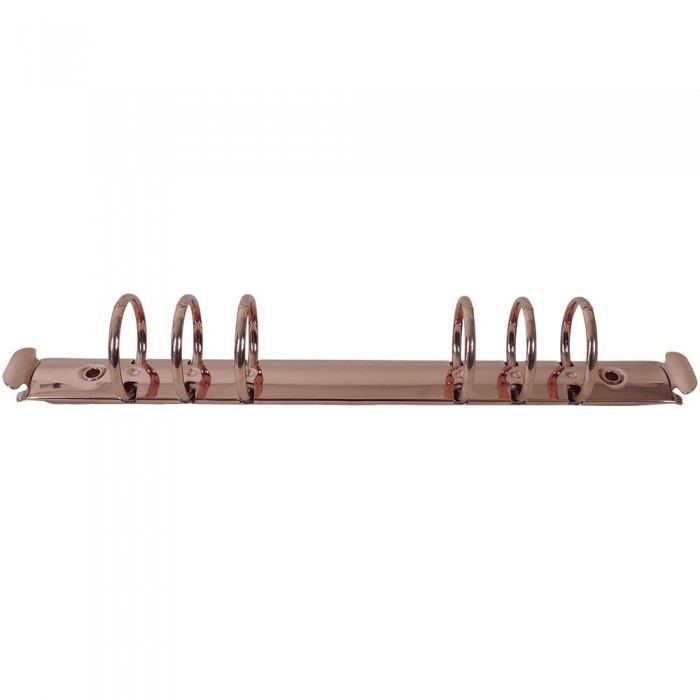 Anillas con sistema de tornillos color bronce 00153