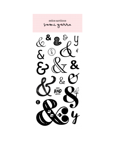 Set de sellos de Ampersands SamiGarra