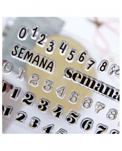 Set de sellos 52 semanas Rita's Diary Aluacid ACSSE/320