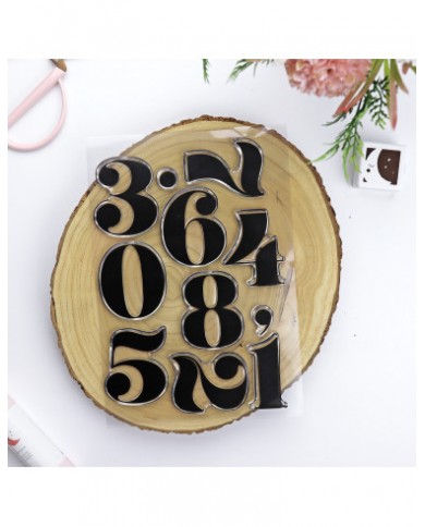 Set de sellos 123 Aluacid