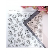 Acetato Flores grandes Ritas Diary Aluacid