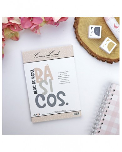 Bloc de papeles Básicos 6x8" para Comunicard Aluacid