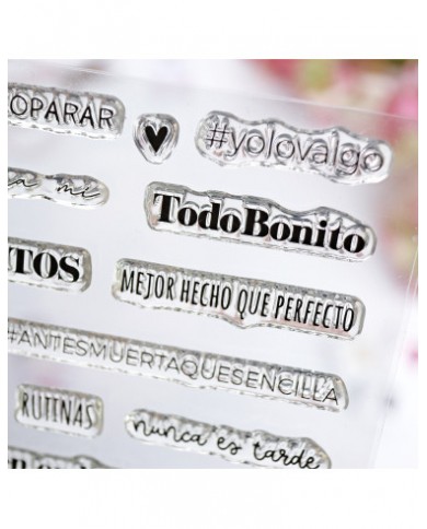 Set de sellos LolaMensajes Aluacid acsse/323