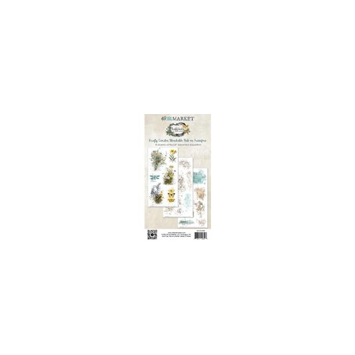 Transferibles o rubbons 49 And Market Essentials Rub-On Transfer Set KG-26597