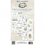 Transferibles o rubbons  49 And Market Essentials Rub-On Transfer Set KG-26610