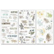 Transferibles o rubbons  49 And Market Essentials Rub-On Transfer Set KG-26610