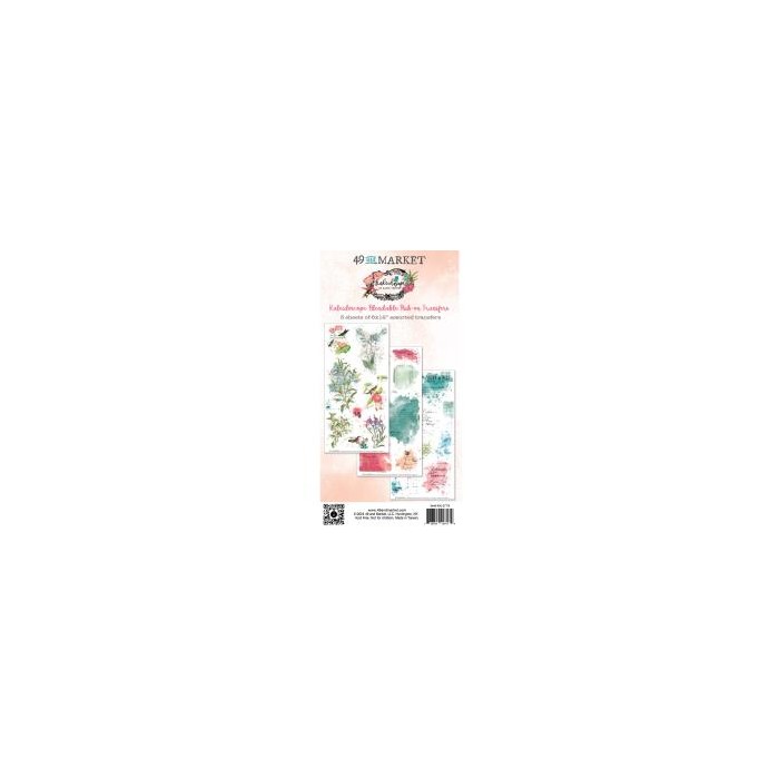Transferibles o rubbons  49 And Market Essentials Rub-On Transfer KAL-27174