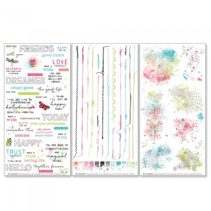 Transferibles o rubbons  49 And Market Essentials Rub-On Transfer KAL-27181