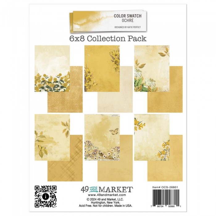 Colección de Papeles 49 And Market Collection Pack 6"X8" OCS26801