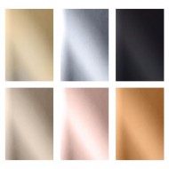 Coleccion de papeles Idea-Ology Kraft-Stock Stack Cardstock Pad 6"X9" 24/Pkg TH94227