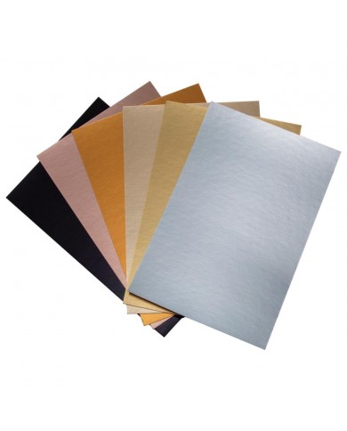 Coleccion de papeles Idea-Ology Kraft-Stock Stack Cardstock Pad 6"X9" 24/Pkg TH94227