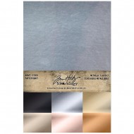 Coleccion de papeles Idea-Ology Kraft-Stock Stack Cardstock Pad 6"X9" 24/Pkg TH94227