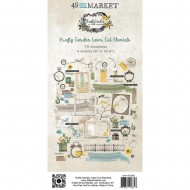 Recortables o diecuts 49 And Market Laser Cut Outs