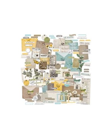 Recortables o diecuts 49 And Market Laser Cut Outs KG-26658