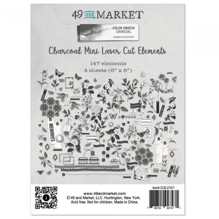 Recortables o diecuts 49 And Market Laser Cut Outs CCS-27471