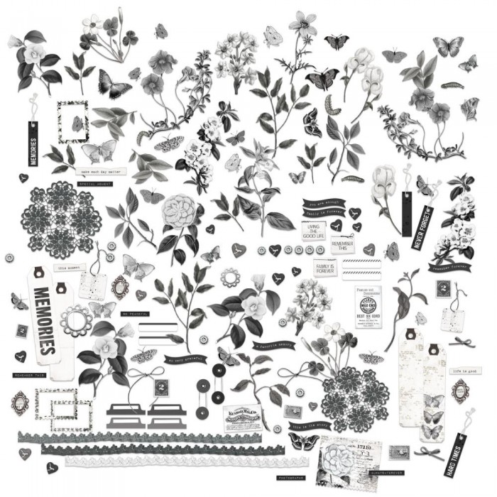 Recortables o diecuts 49 And Market Laser Cut Outs CCS-27471