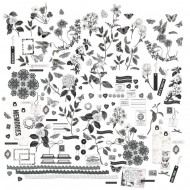 Recortables o diecuts 49 And Market Laser Cut Outs CCS-27471