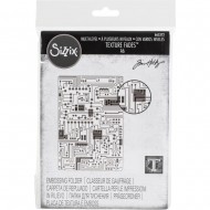 Carpeta de Embossing Sizzix 3D Circuit By Tim Holtz 665372