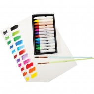 Crayones Prima Art Philosophy Water Soluble Oil Pastels 12/Pkg