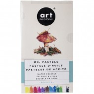 Crayones Prima Art Philosophy Water Soluble Oil Pastels 12/Pkg