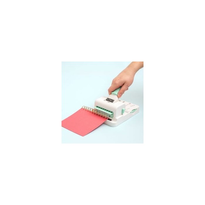 MINI CINCH MINT. Perforadora y encuadernadora. We R Mini Cinch Book Binding Tool
